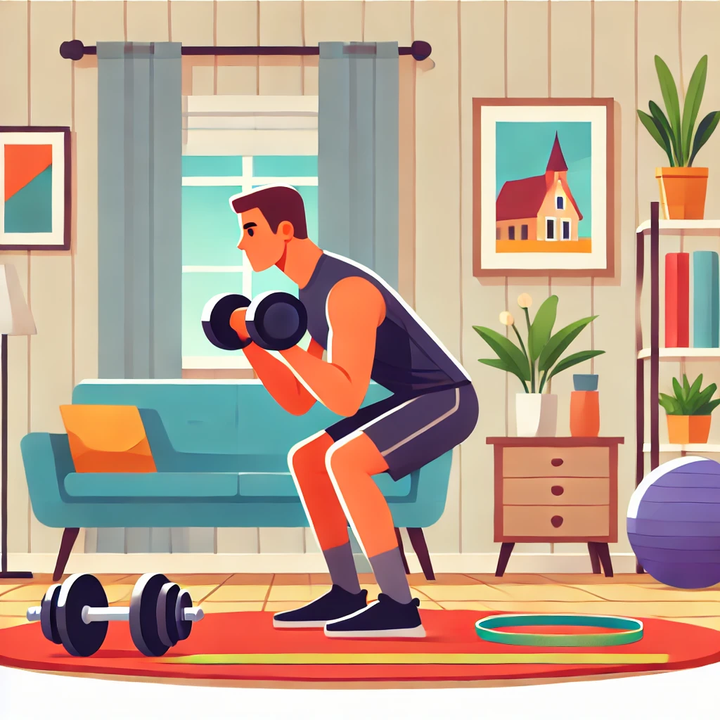 Entrenamiento de fuerza en casa